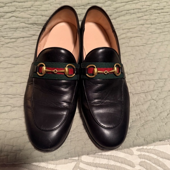 WOMEN'S GUCCI LOAFER WITH WEB - Picture 1 of 6